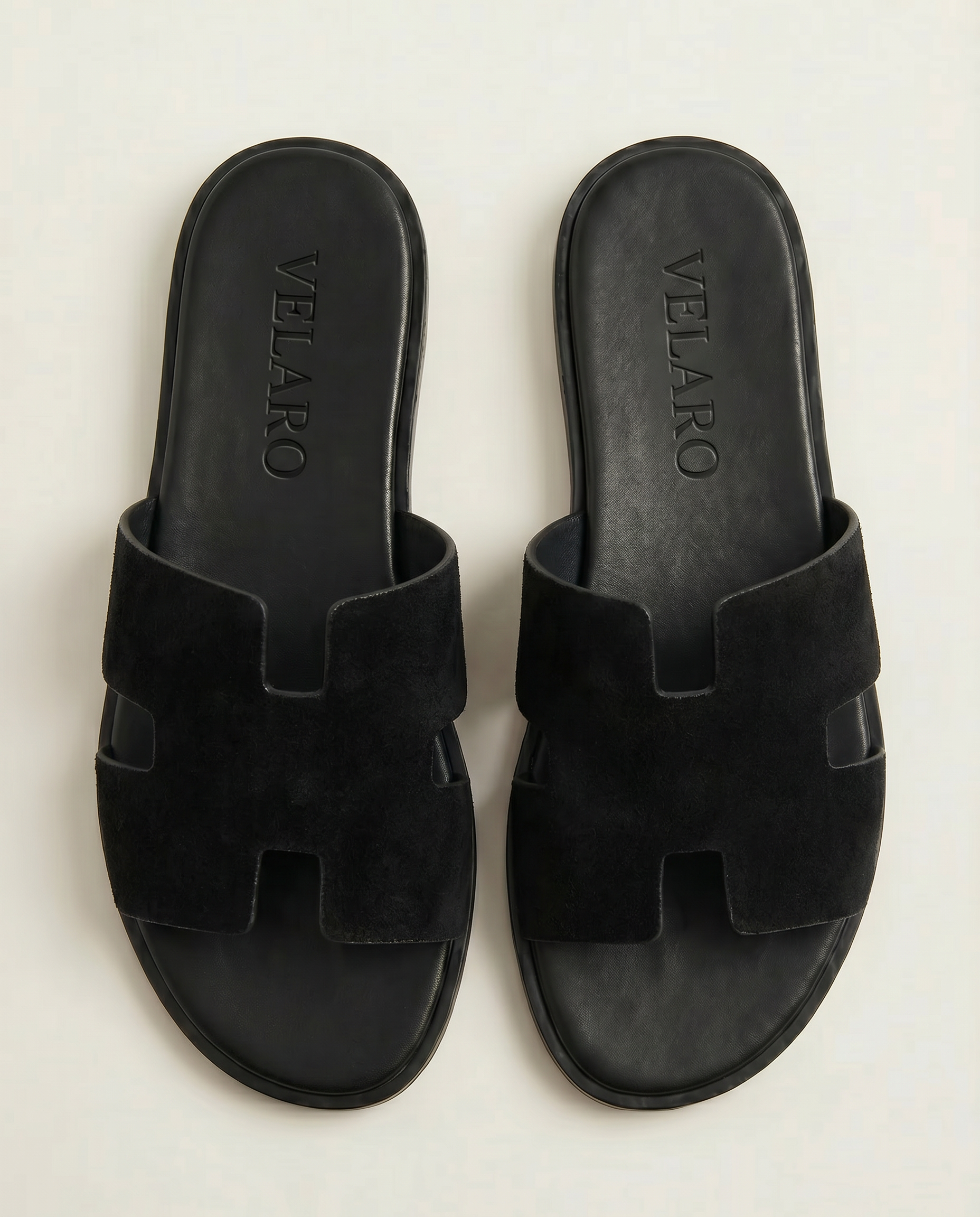 Matera Suede Sandal Black