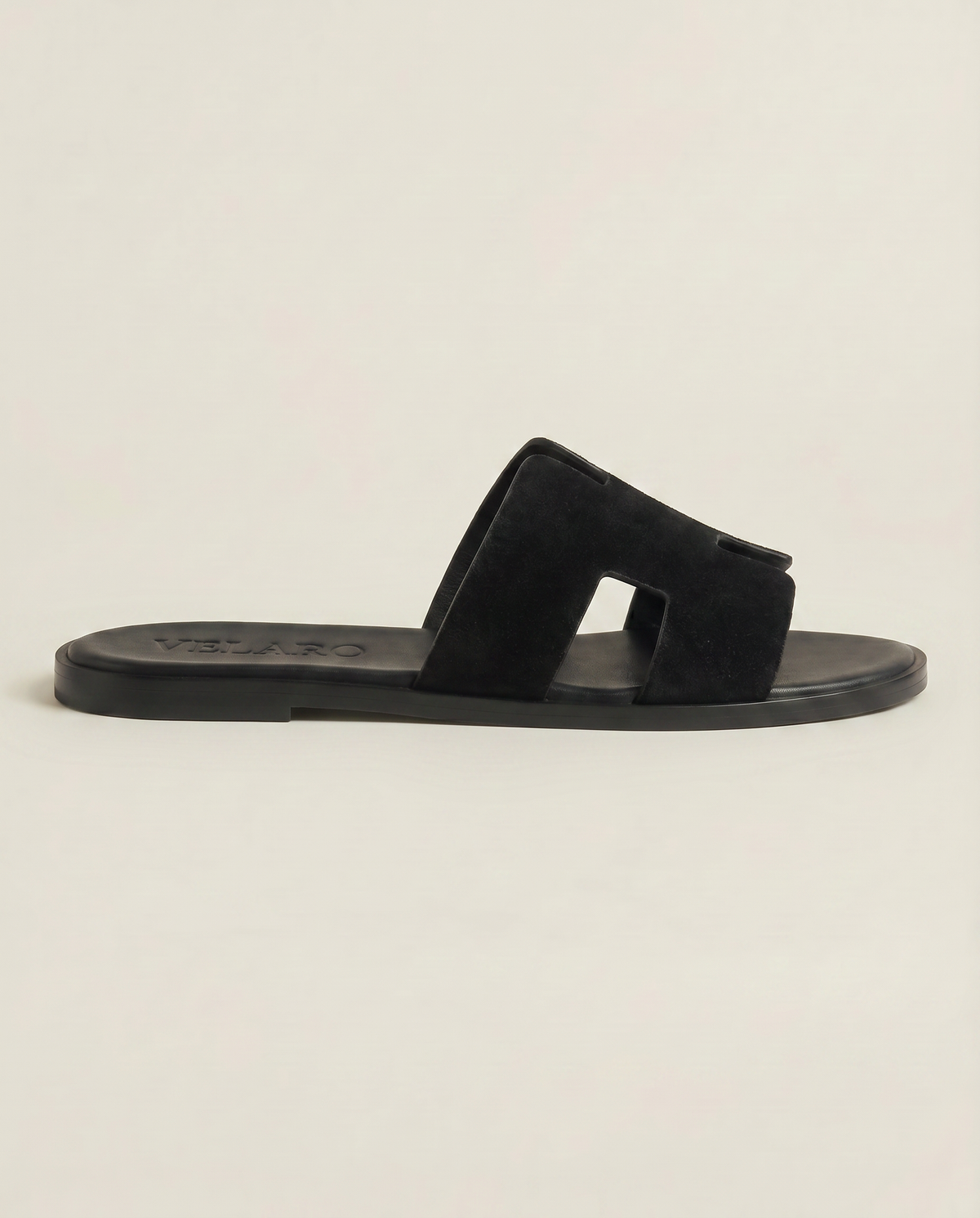 Matera Suede Sandal Black
