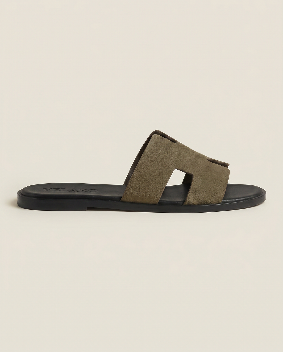 Matera Suede Sandal Olive