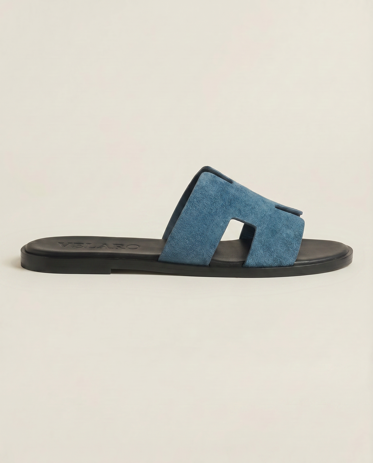 Matera Suede Sandal Blue