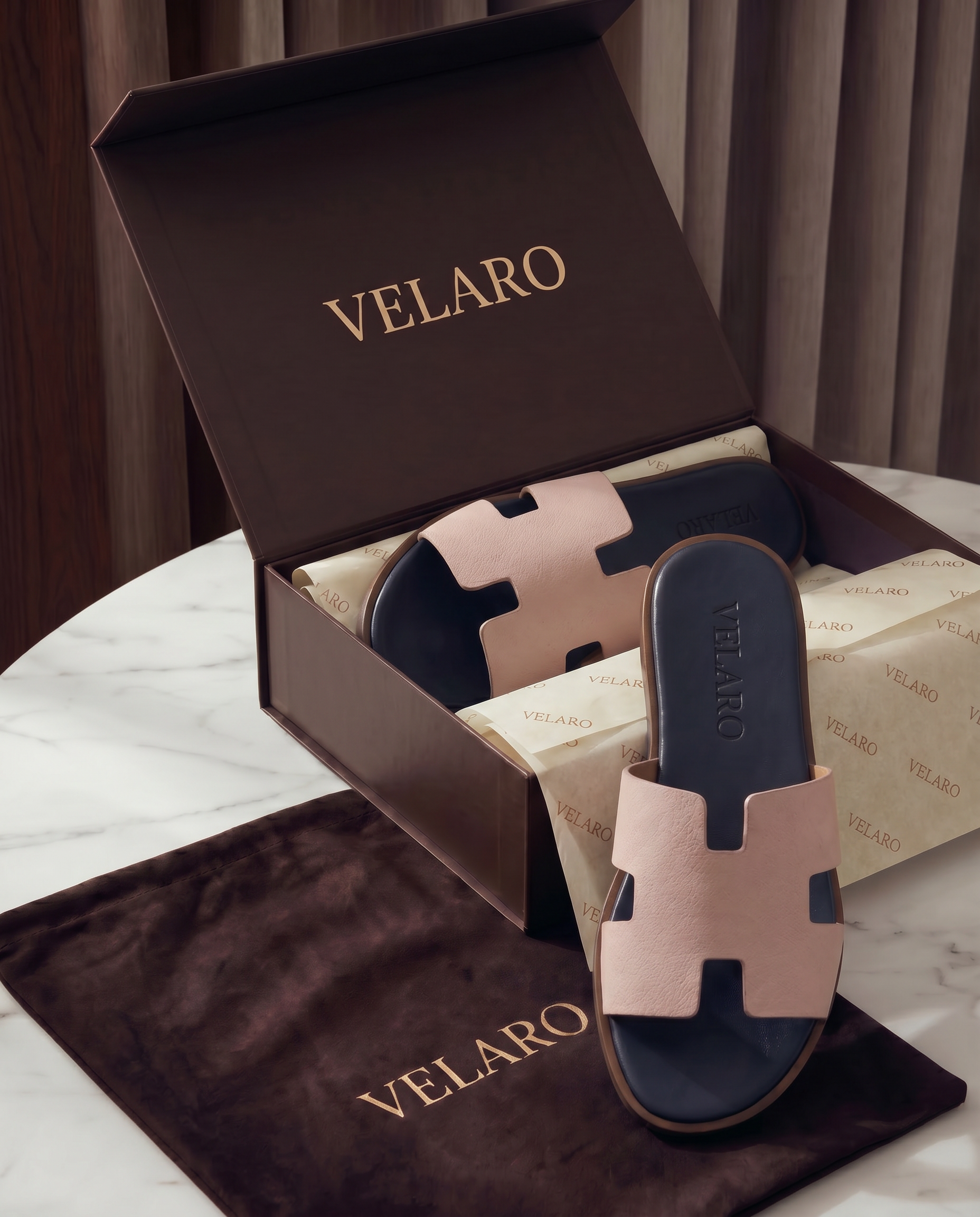 Arezzo Leather Sandal Pink