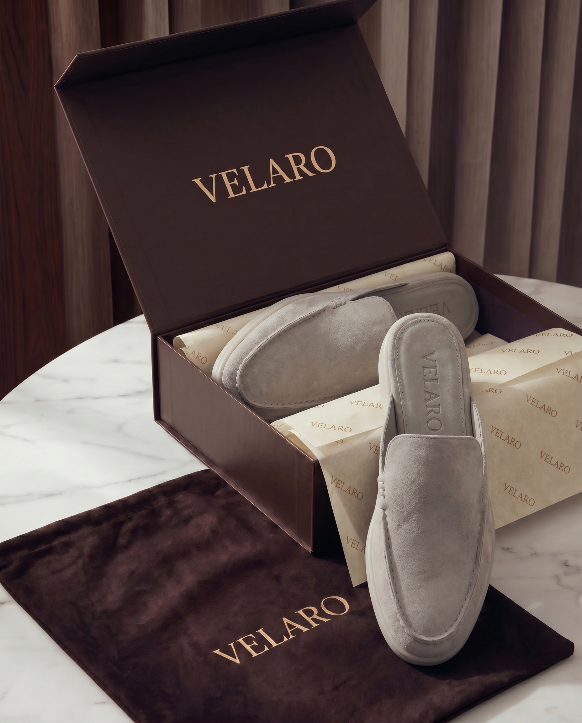 Velaro Mule Light Grey