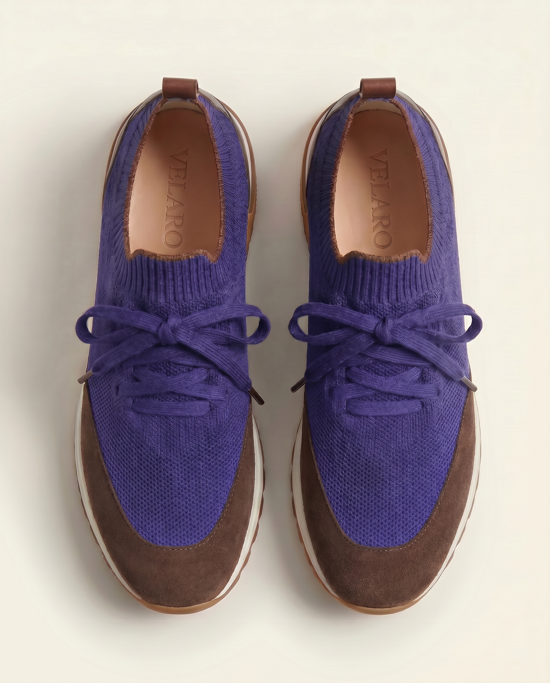 Solano Mesh Slip-On Blue/Brown