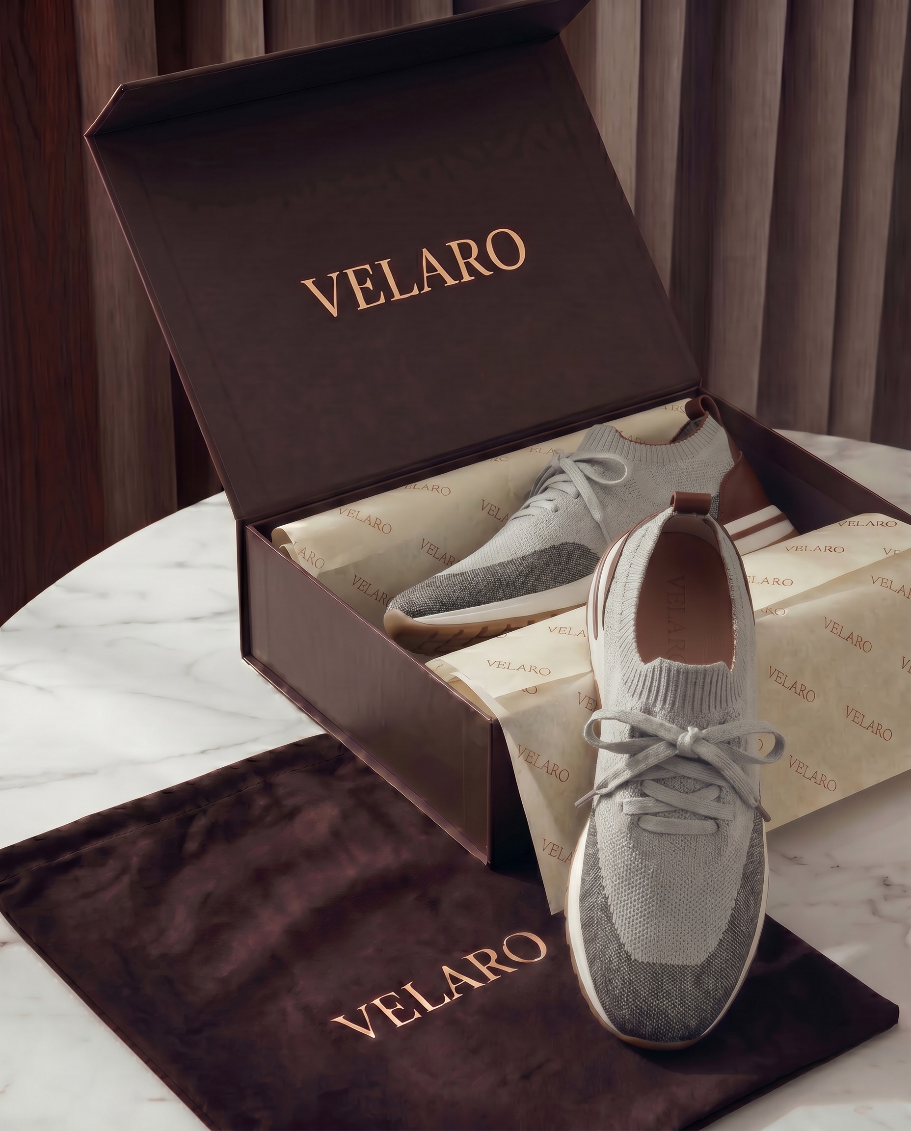 Solano Mesh Slip-On Grey/Dark grey