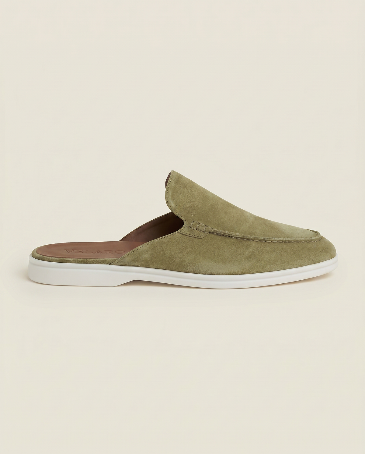 Yacht Suède Mule Olive