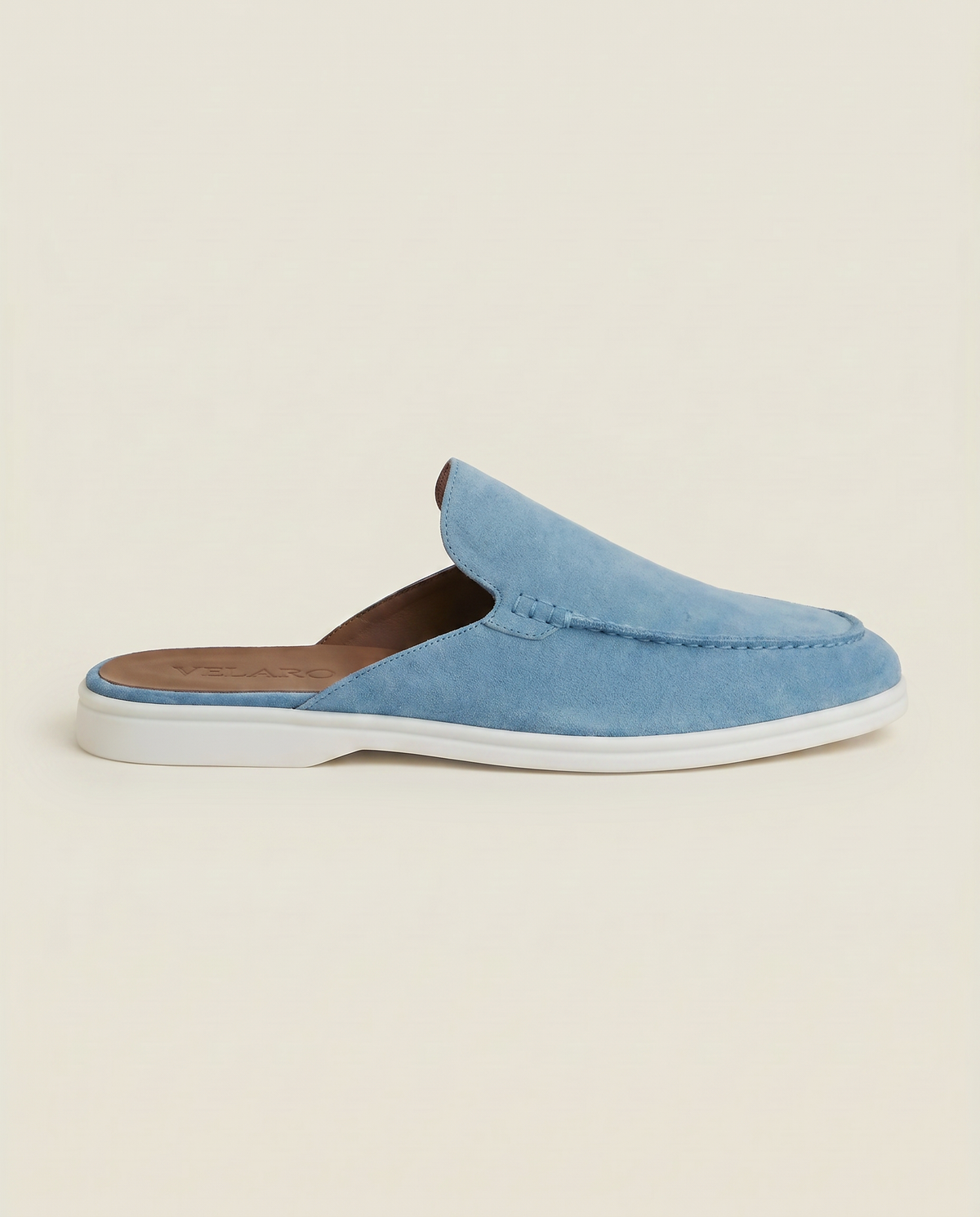 Yacht Suède Mule Light Blue