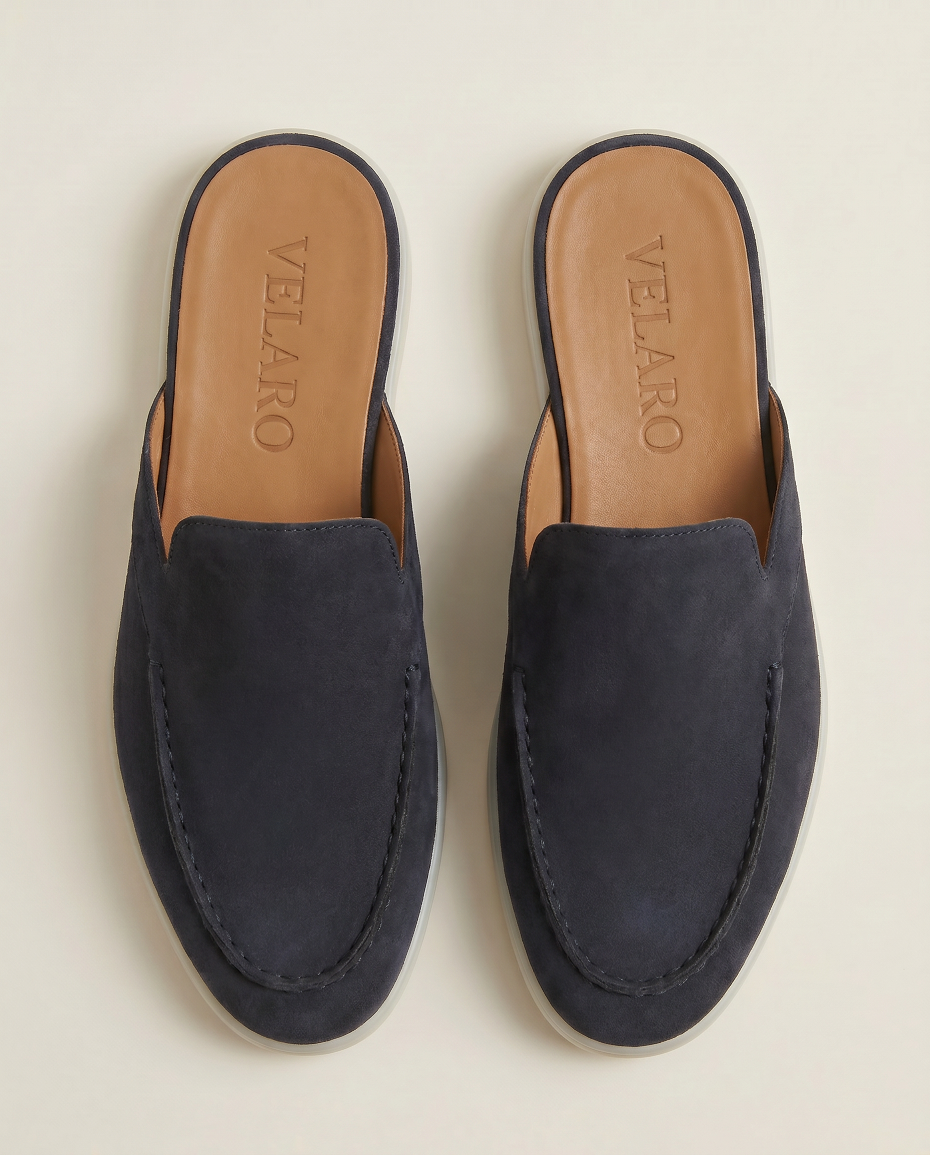 Yacht Suède Mule V2 Navy