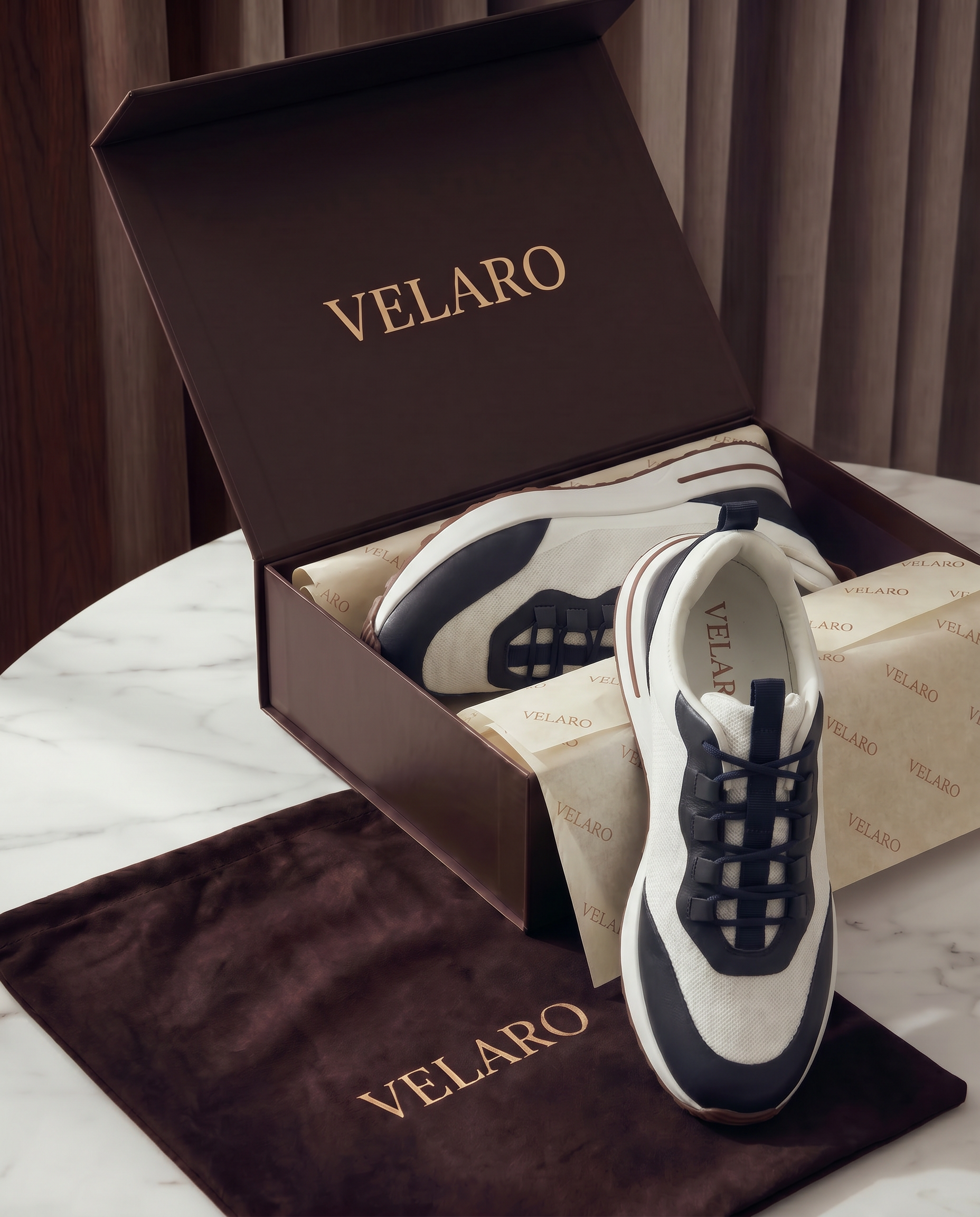 Portofino Sneaker V2 White Navy