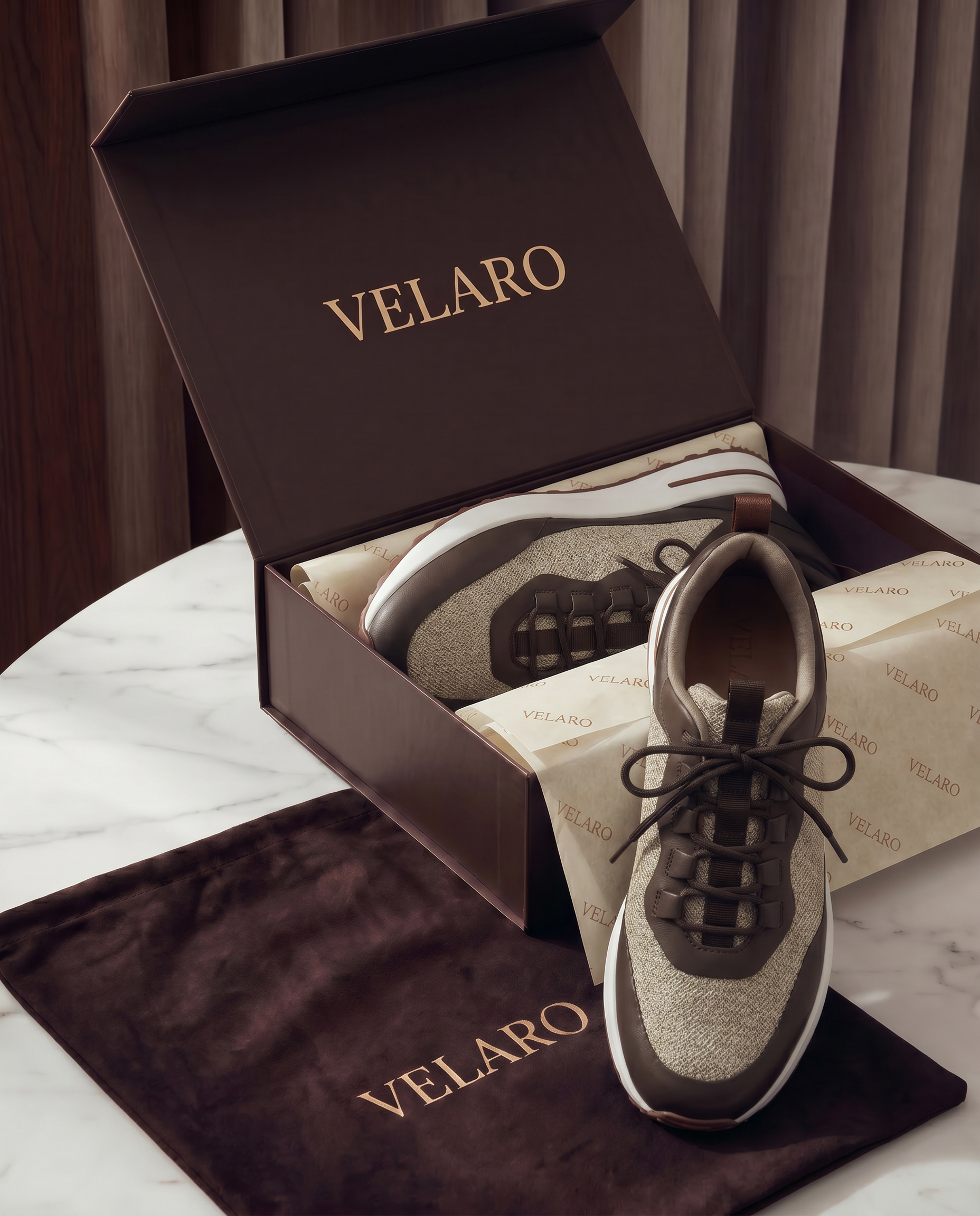 Portofino Sneaker V2 Dark Brown