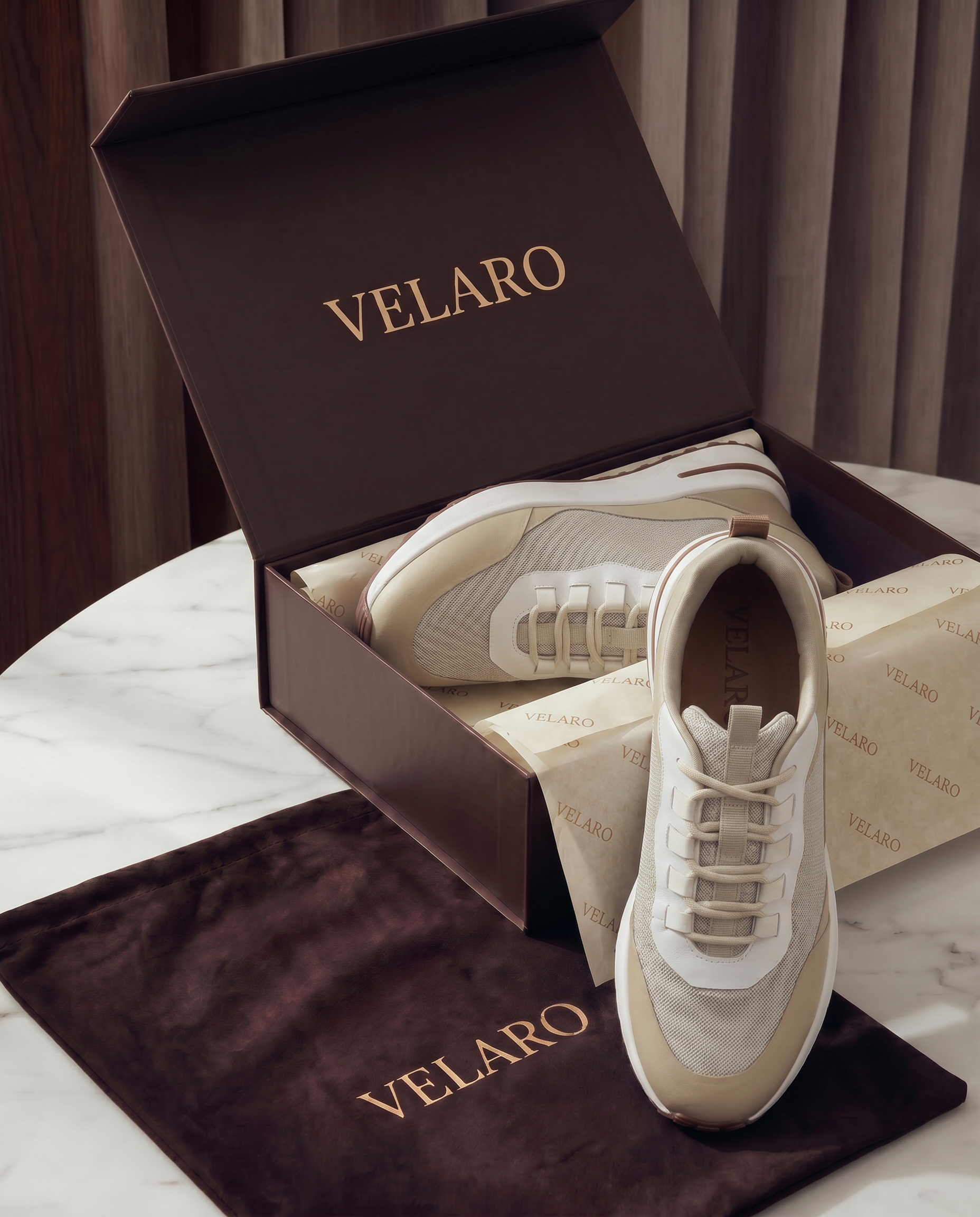 Portofino Sneaker V2 White Beige