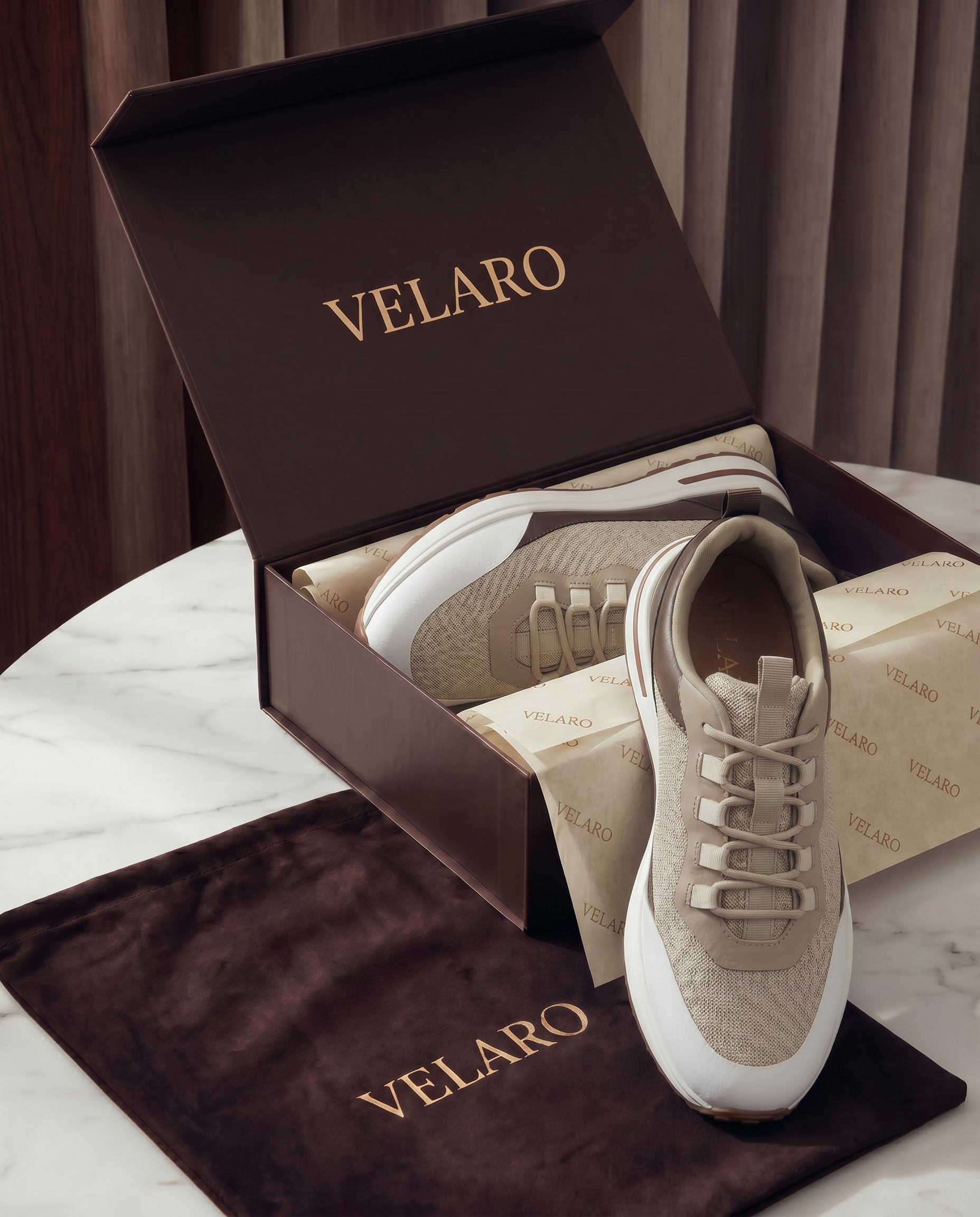 Portofino Sneaker V2 Taupe Brown